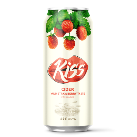 KISS Cider Wild Strawberry 4.5%