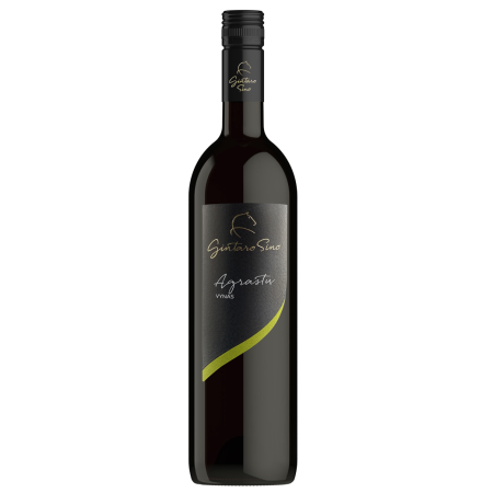Lithuanian Gooseberry Wine "Gintaro Sino. Agrastų vynas", semi-sweet