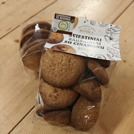Lithuanian Cookies "Sviestiniai sausainiai su cinamonu" 250g