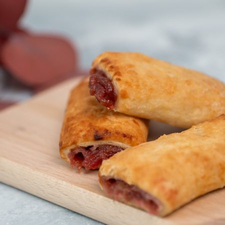 Lithuanian Cookies "Kapotos tešlos sausainiai su rabarbarų įdaru" 1kg