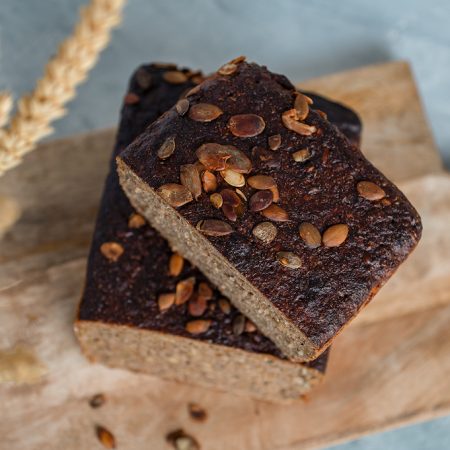 Lithuanian Bread "Pilno grūdo ruginė duona su moliūgų sėklomis"