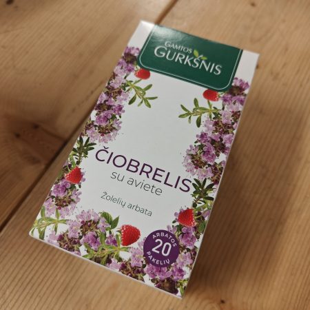 Thyme & Raspberry Tea "Gamtos Gurkšnis Čiobrelių su Avietėmis"
