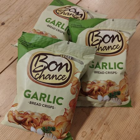 Duonos traškučiai su česnakais - Bon Chance