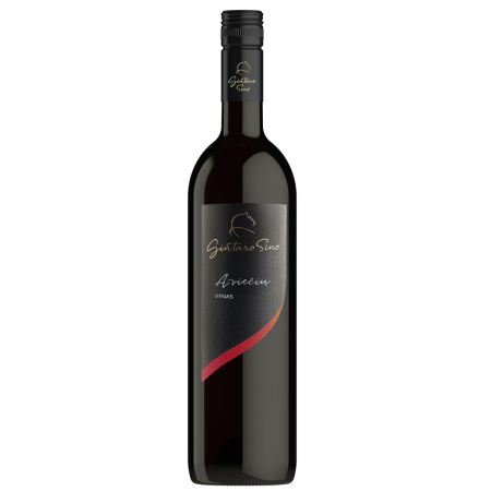 Lithuanian Raspberry Wine "Gintaro Sino. Aviečių vynas", semi-sweet