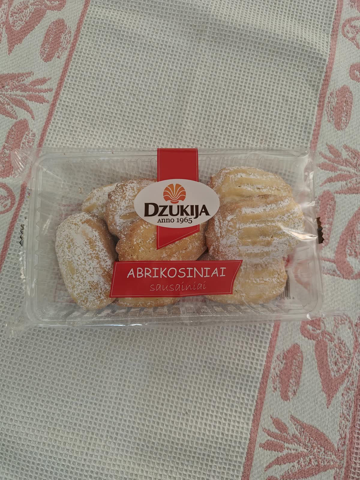 Apricot Jam Cookies "Abrikosiniai" 250 g