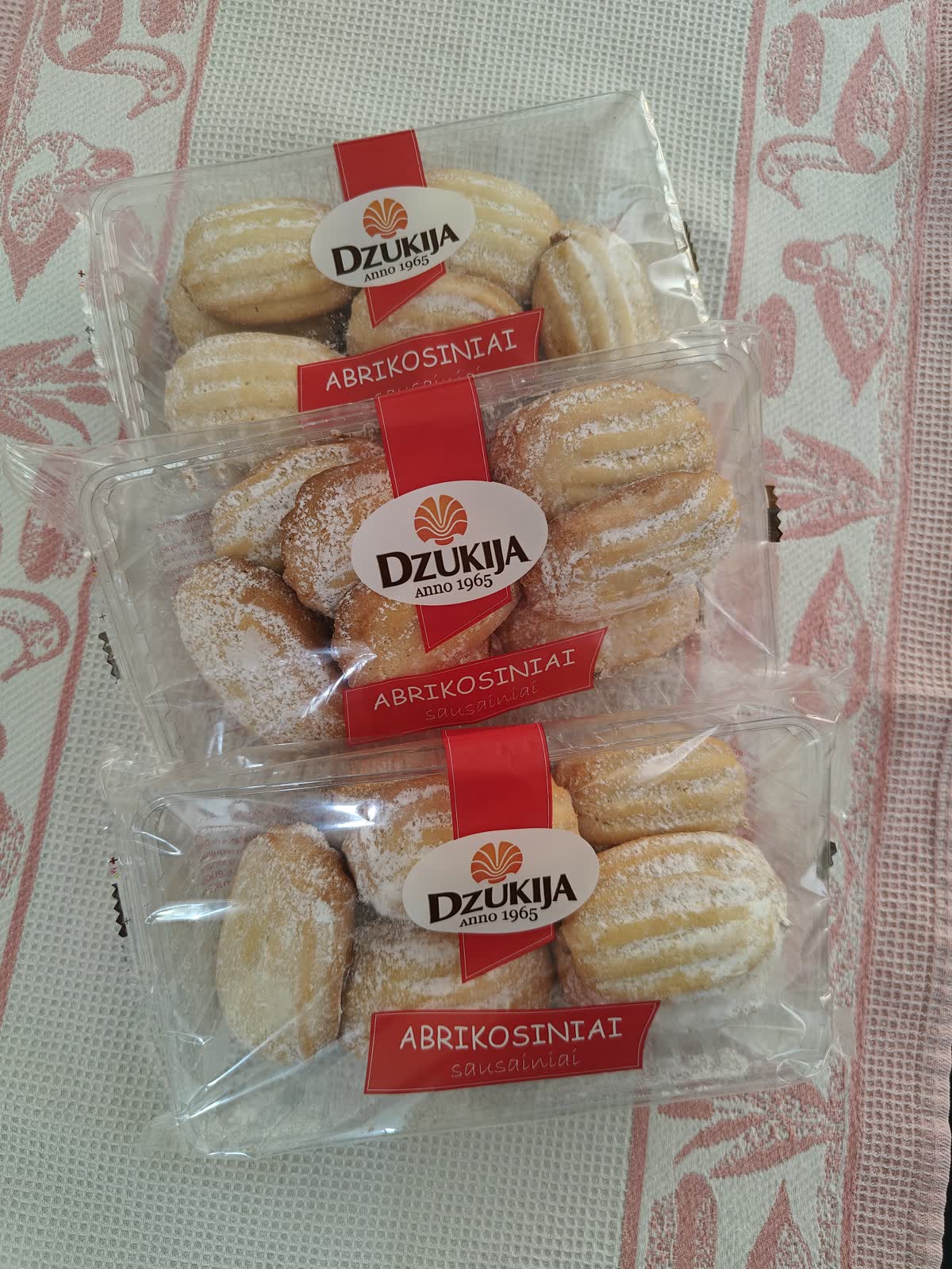Apricot Jam Cookies "Abrikosiniai" 250 g