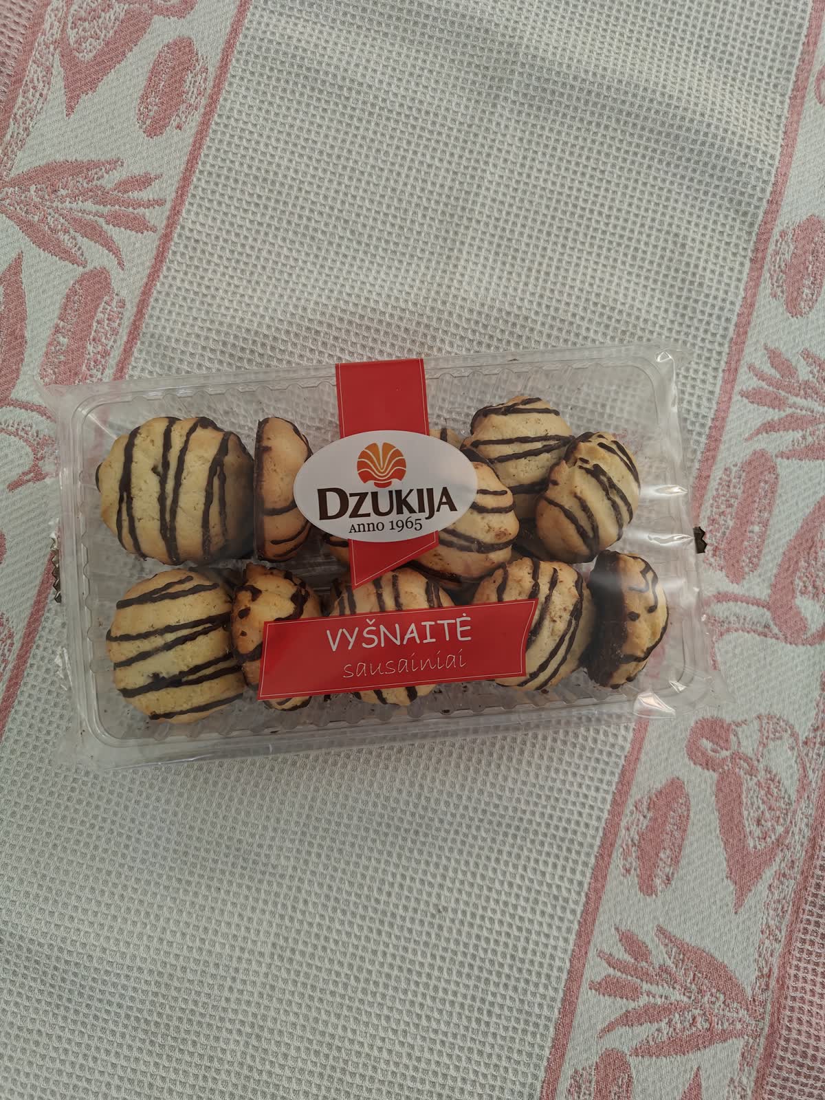 Cherry Filled Cookies "Vyšnaitė" 275 g