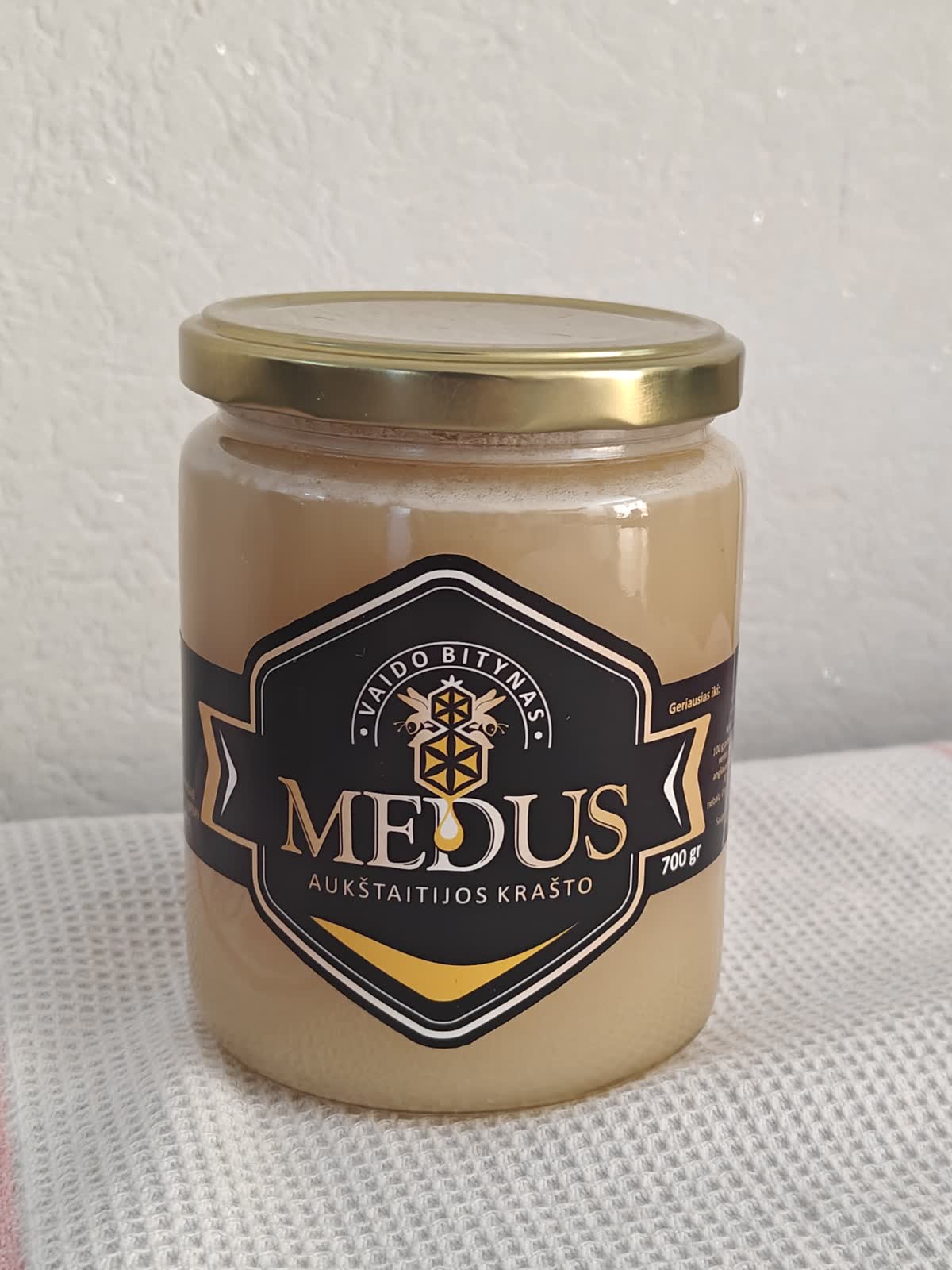 Lithuanian Honey "Medus" 700 g