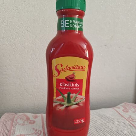 Classic Tomato Ketchup "Suslavičiaus Klasikinis" 1,25 kg
