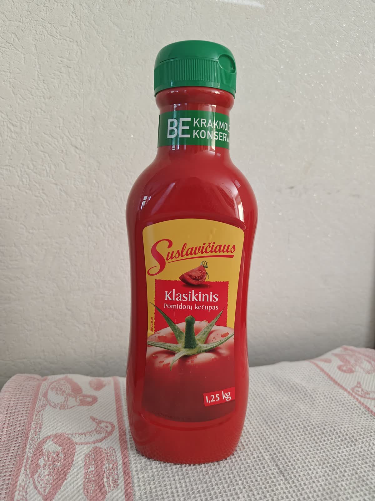 Classic Tomato Ketchup "Suslavičiaus Klasikinis" 1,25 kg