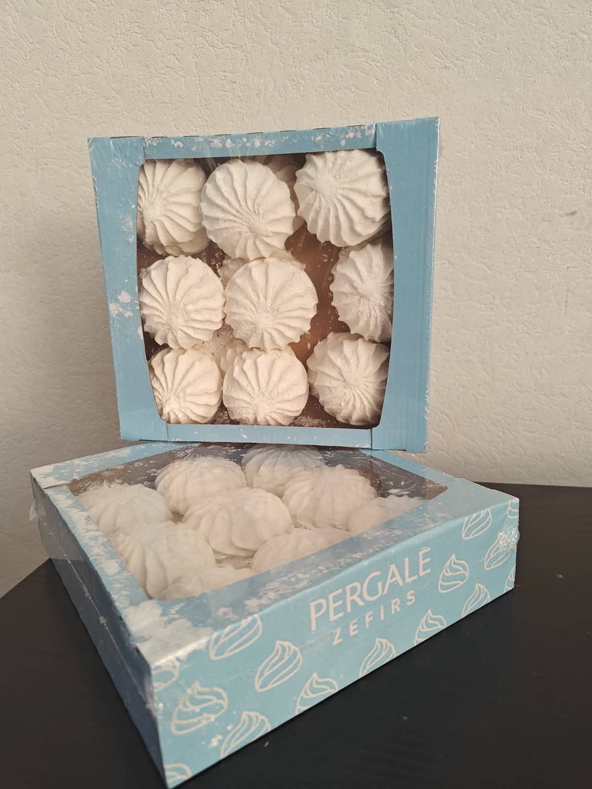 Vanilla Marshmallow Halves "Pergalė Zefyrai" 505 g
